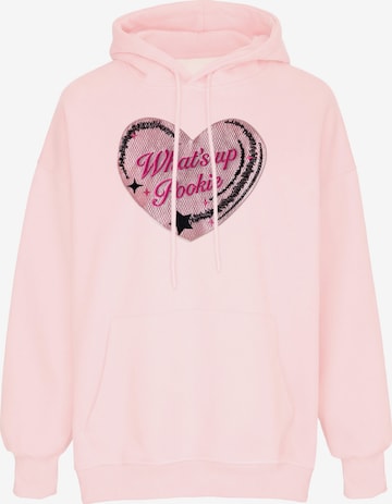 Sweat-shirt MYMO en rose : devant