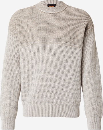 BOSS Свитер 'Kartney' в Серый: спереди