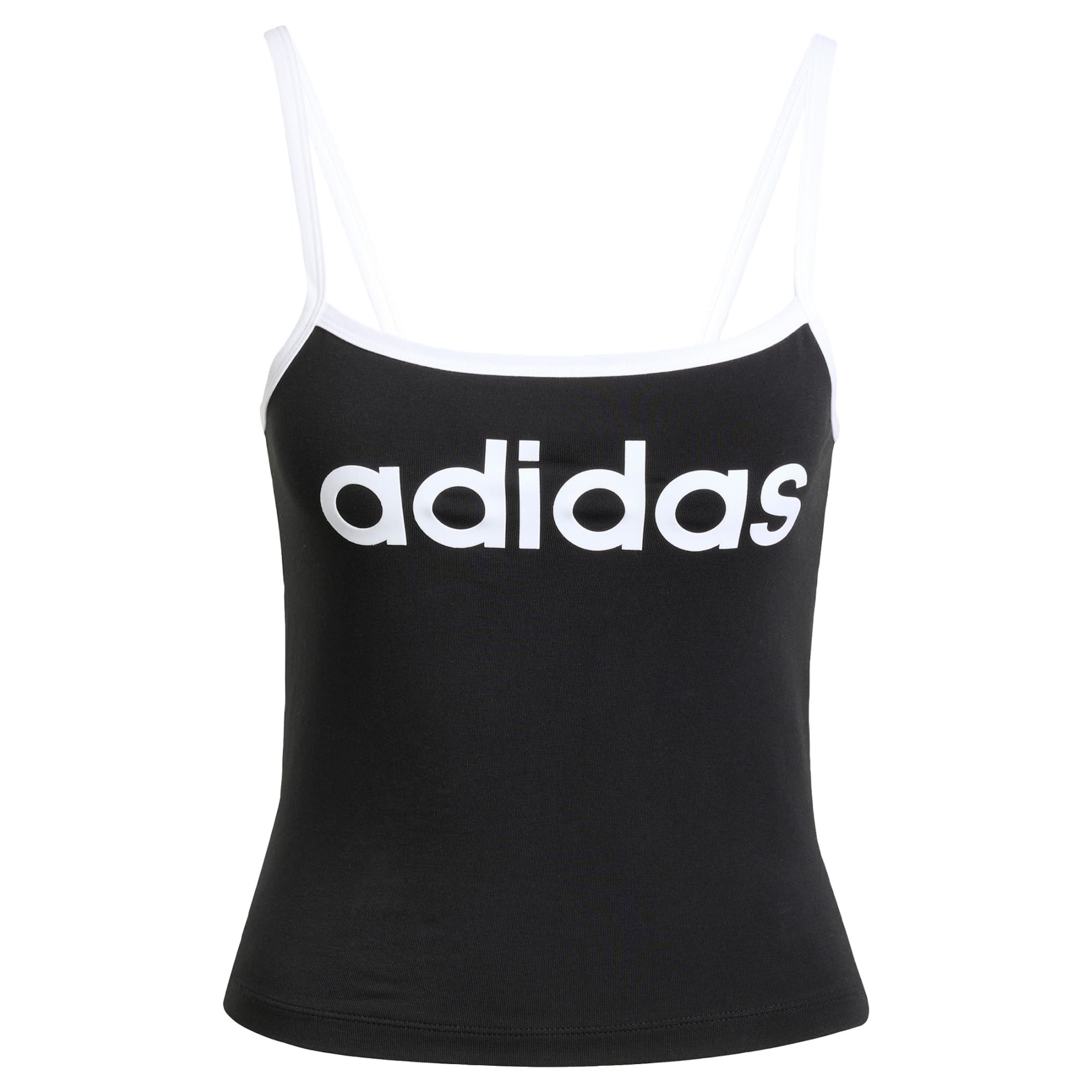Top di ADIDAS ORIGINALS in nero: frontale