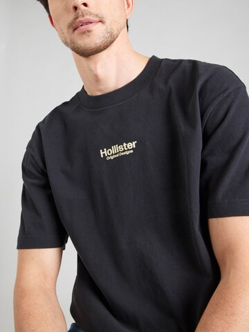 Maglietta di HOLLISTER in nero