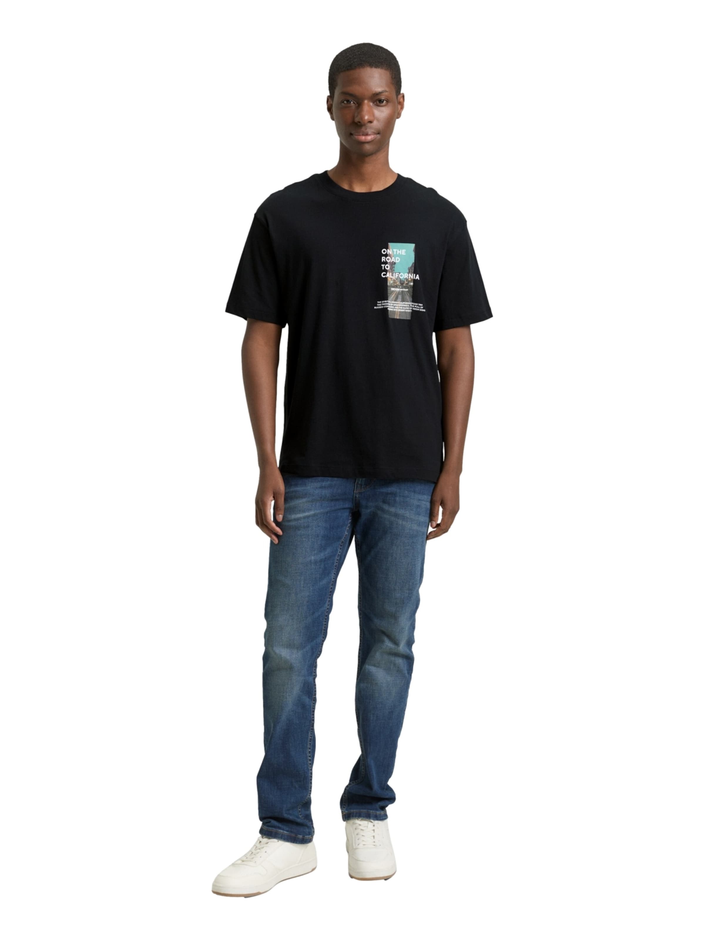 TOM TAILOR DENIM Shirt in Black