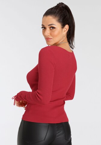 MELROSE Sweater in Red