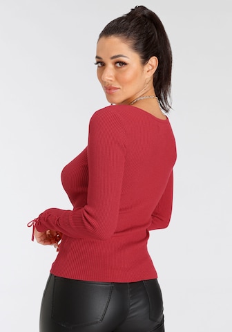 MELROSE Pullover in Rot