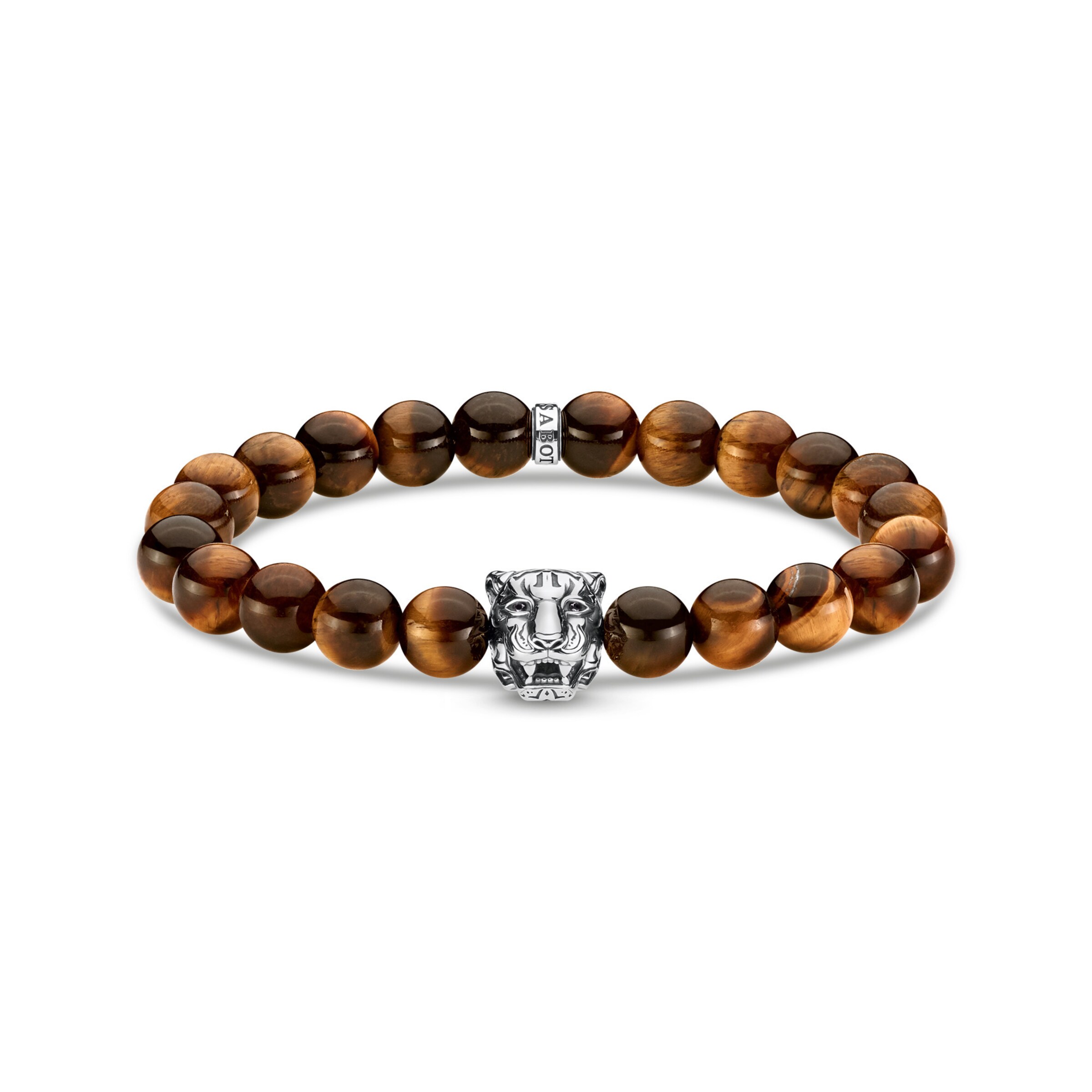 Thomas Sabo Bracelet 'Tiger' in Brown: front