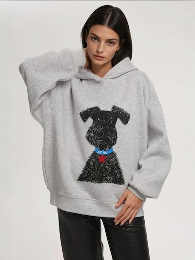 Hiccup Sweatshirt in XS in Blue / Grey / Red / Black, Item view