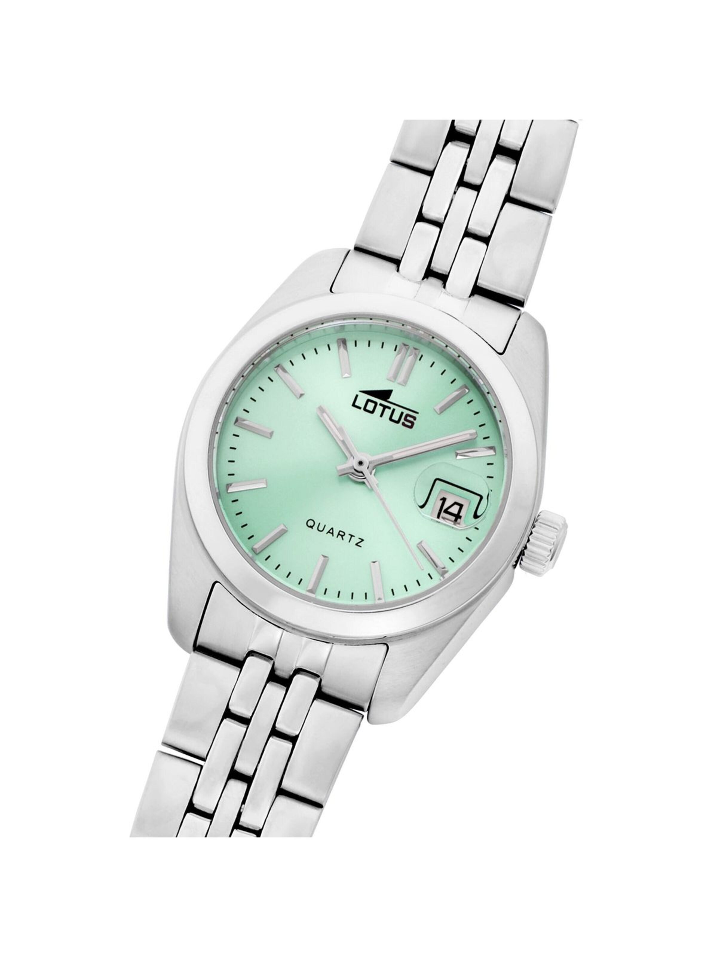 Montre à affichage analogique Lotus en vert
