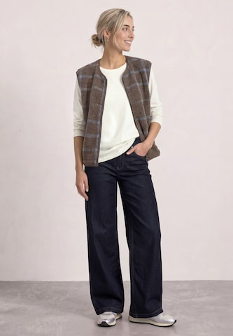 STREET ONE Knit Cardigan in Brown