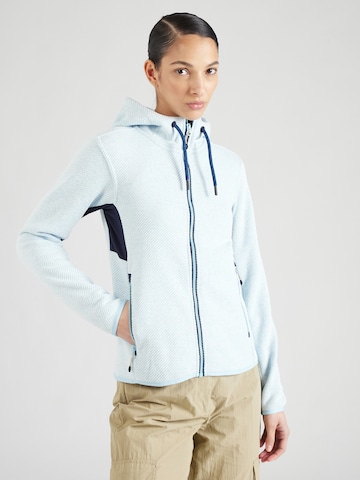 Jachetă  fleece funcțională 'MATTAWA' de la ICEPEAK pe albastru: față