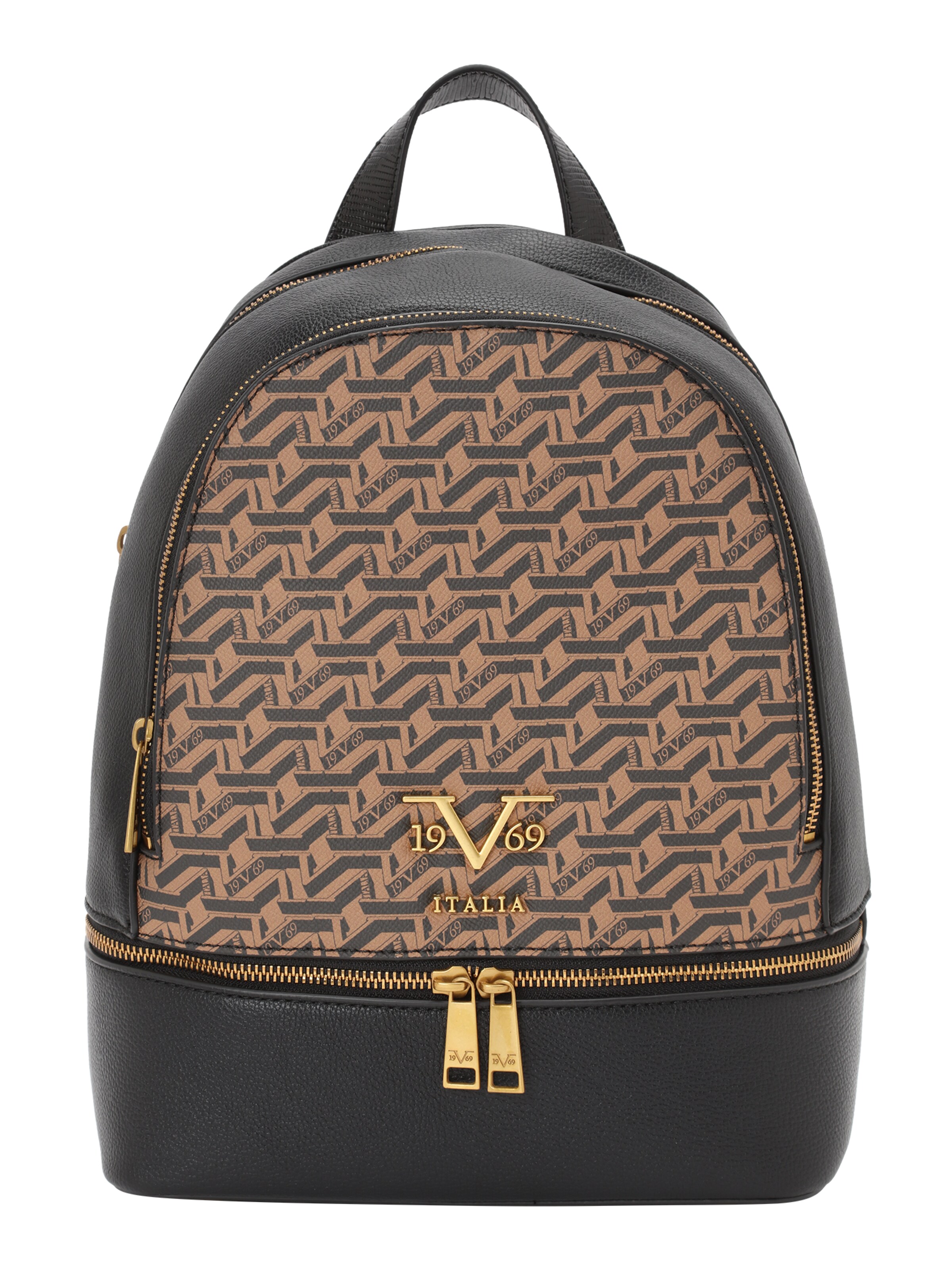 Rucsac 'Robi' de la 19V69 ITALIA pe bej: față