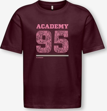 ONLY GIRLS Shirt 'KOGEllen' in Rood: voorkant
