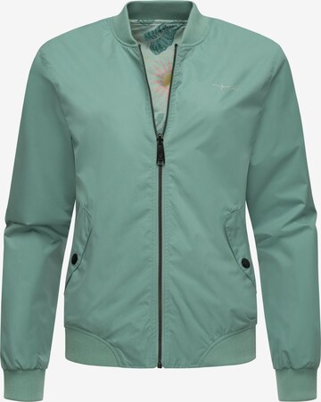 Ragwear Performance Jacket 'Joom' in Green: front