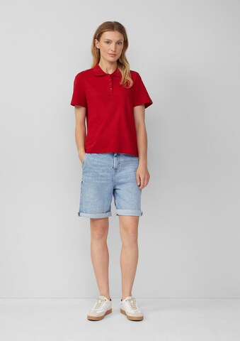 s.Oliver Poloshirt in Rot
