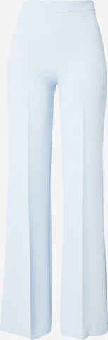 Twinset Boot cut Pleated Pants in Blue: front