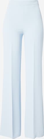 Twinset جينز واسع من الأسفل سروايل مثنية مرتبة بلون أزرق: الأمام