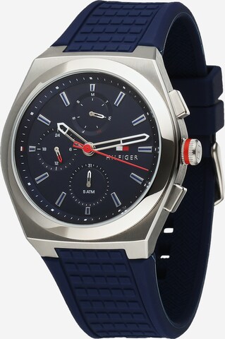 TOMMY HILFIGER Analoog horloge in Blauw: voorkant