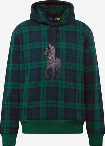 Polo Ralph Lauren Sweatshirt 'POHOODM3' in Green: front