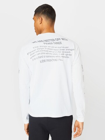 T-Shirt Dr. Denim en blanc