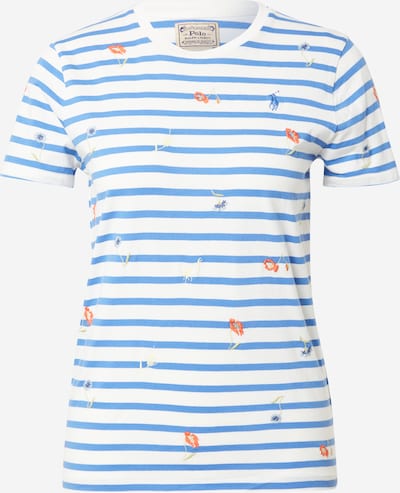POLO RALPH LAUREN T-shirt i royalblå / orange / vit, Produktvy