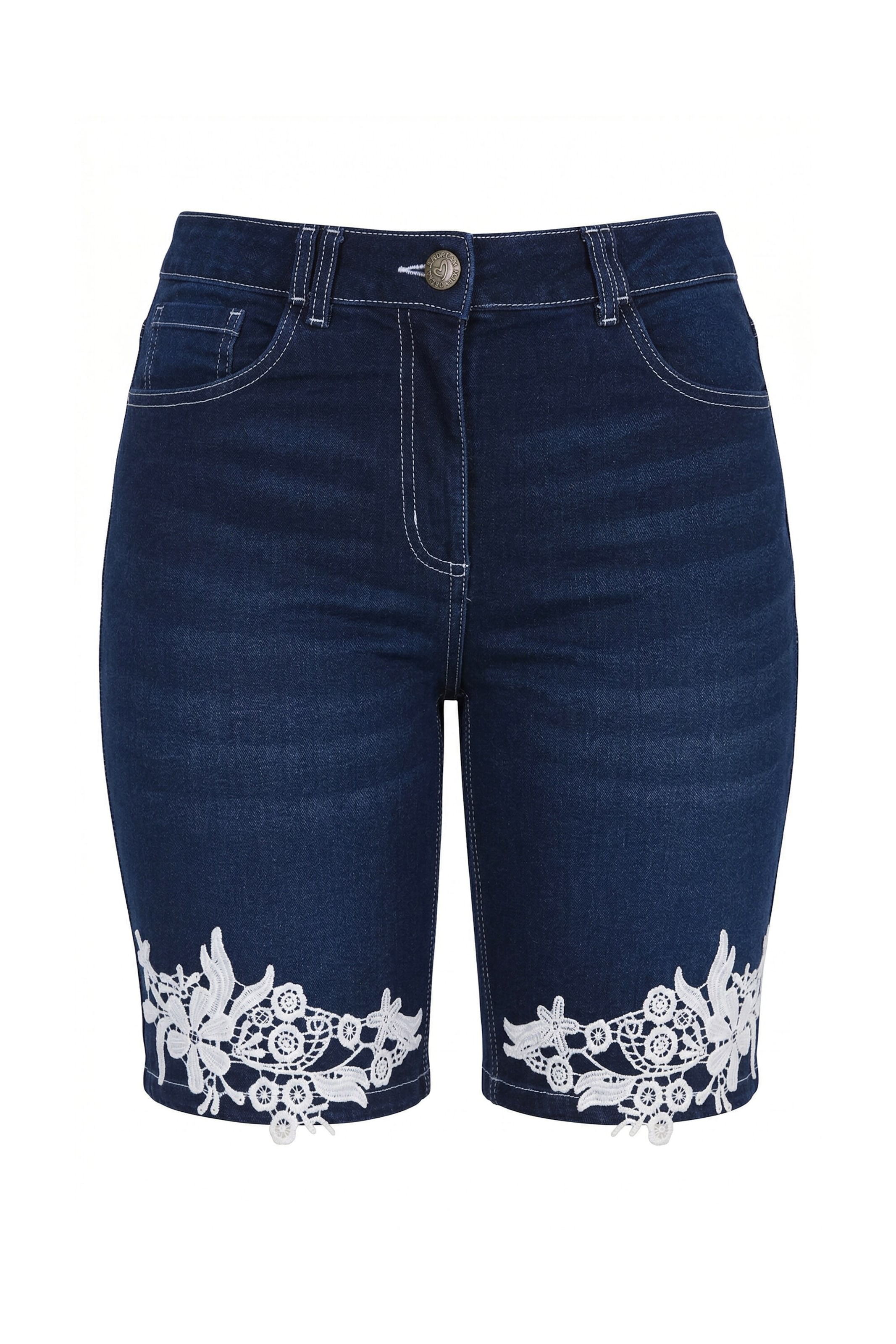 MIAMODA Regular Jeans in Blauw: voorkant