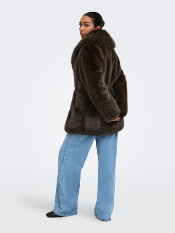 ONLY Wintermantel 'SHARON' in Bruin