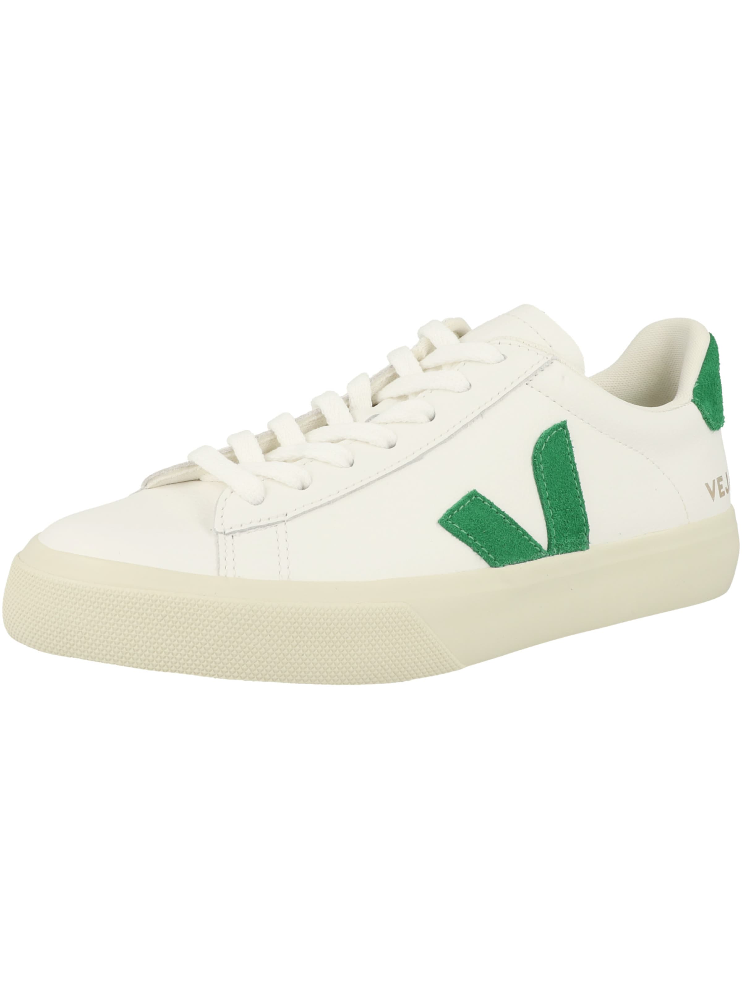Veja Platform trainers 'Campo' in White: front