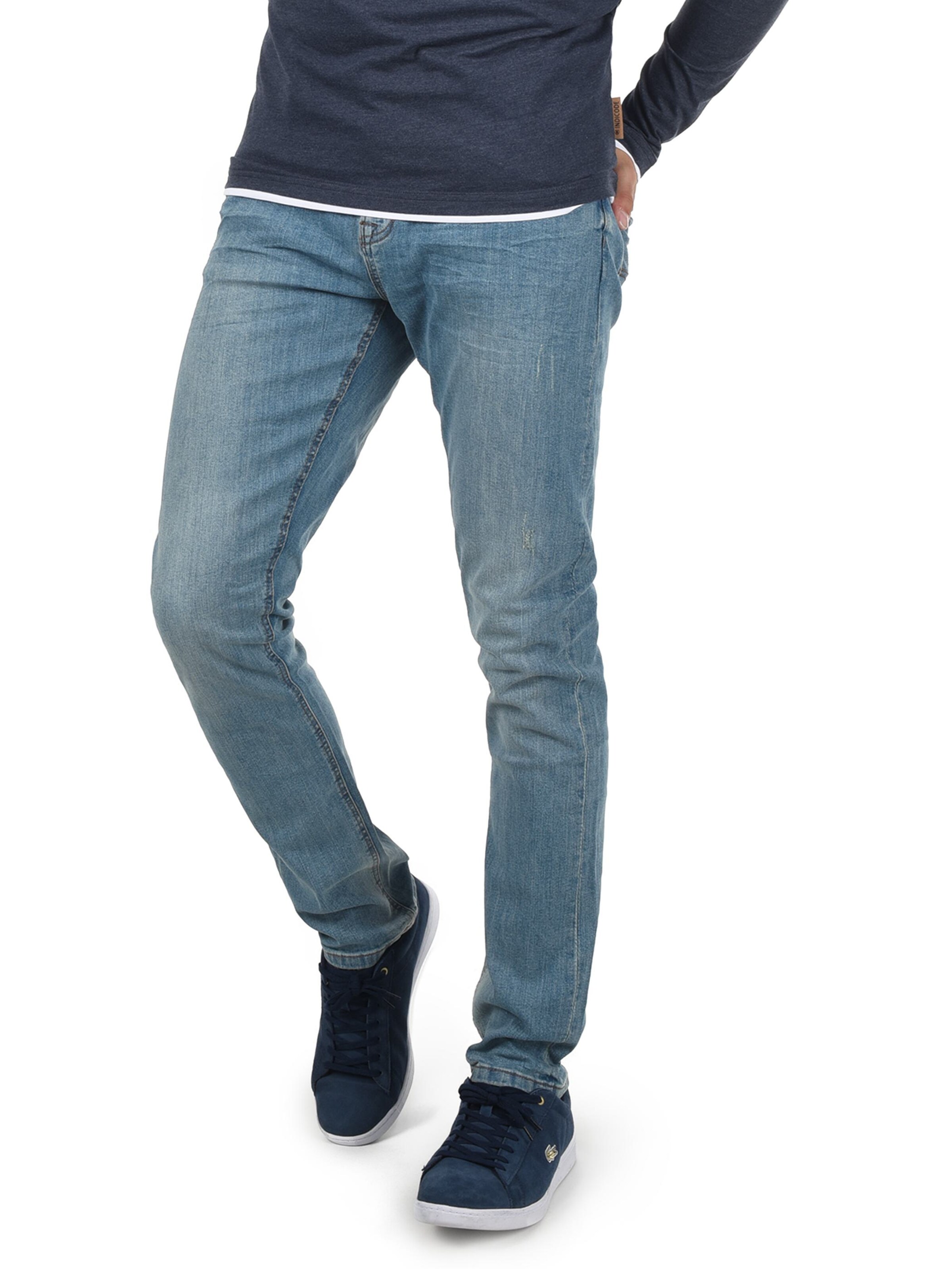 INDICODE JEANS Slimfit Jeans 'Aldersgate' in Blau: Vorderseite