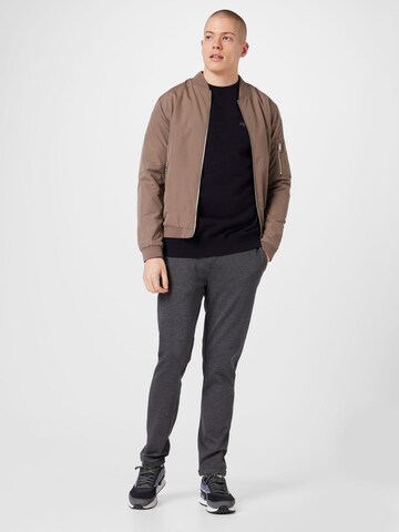 Coupe regular Veste mi-saison 'Rush' JACK & JONES en marron