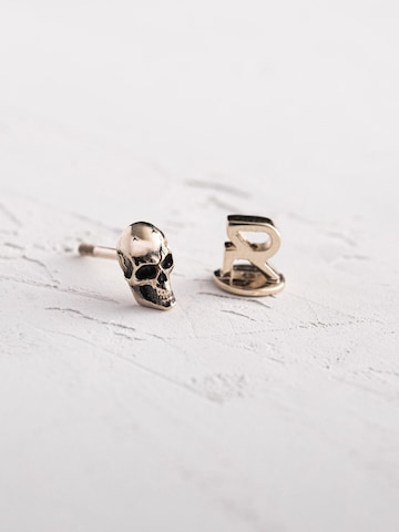 REYTEL Earring 'SCHEDEL' in Yellow: front