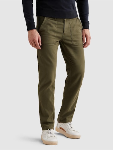 PME Legend Loose fit Pants 'Liftmaster worker pants' in Green: front
