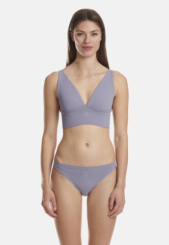 ADIDAS SPORTSWEAR Bustier BH ' LONGLINE BRA ' in Blauw