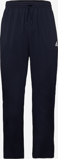 ADIDAS SPORTSWEAR Calças de desporto 'Essentials Stanford' em navy / branco, Vista do produto