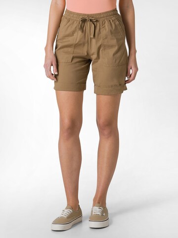 DEHA Regular Broek in Bruin: voorkant