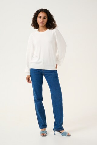 Kaffe Pullover 'KAKaren' in Weiß