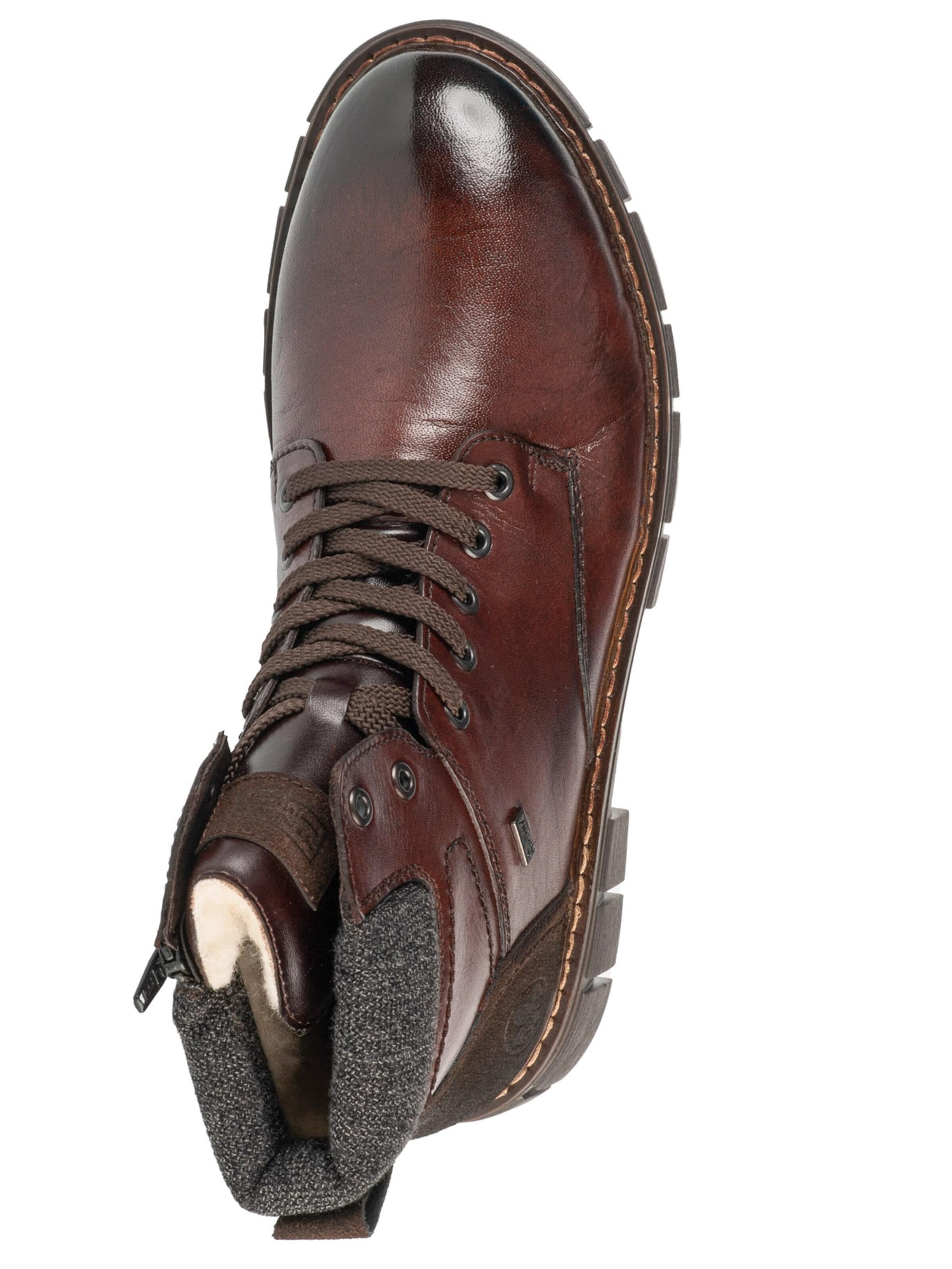 Rieker Lace-up boots 'Rieker Booties 32205' in Brown
