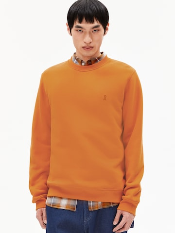 ARMEDANGELS Sweatshirt in Oranje: voorkant