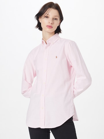 Polo Ralph Lauren Blouse 'GEORGIA' in Pink: front