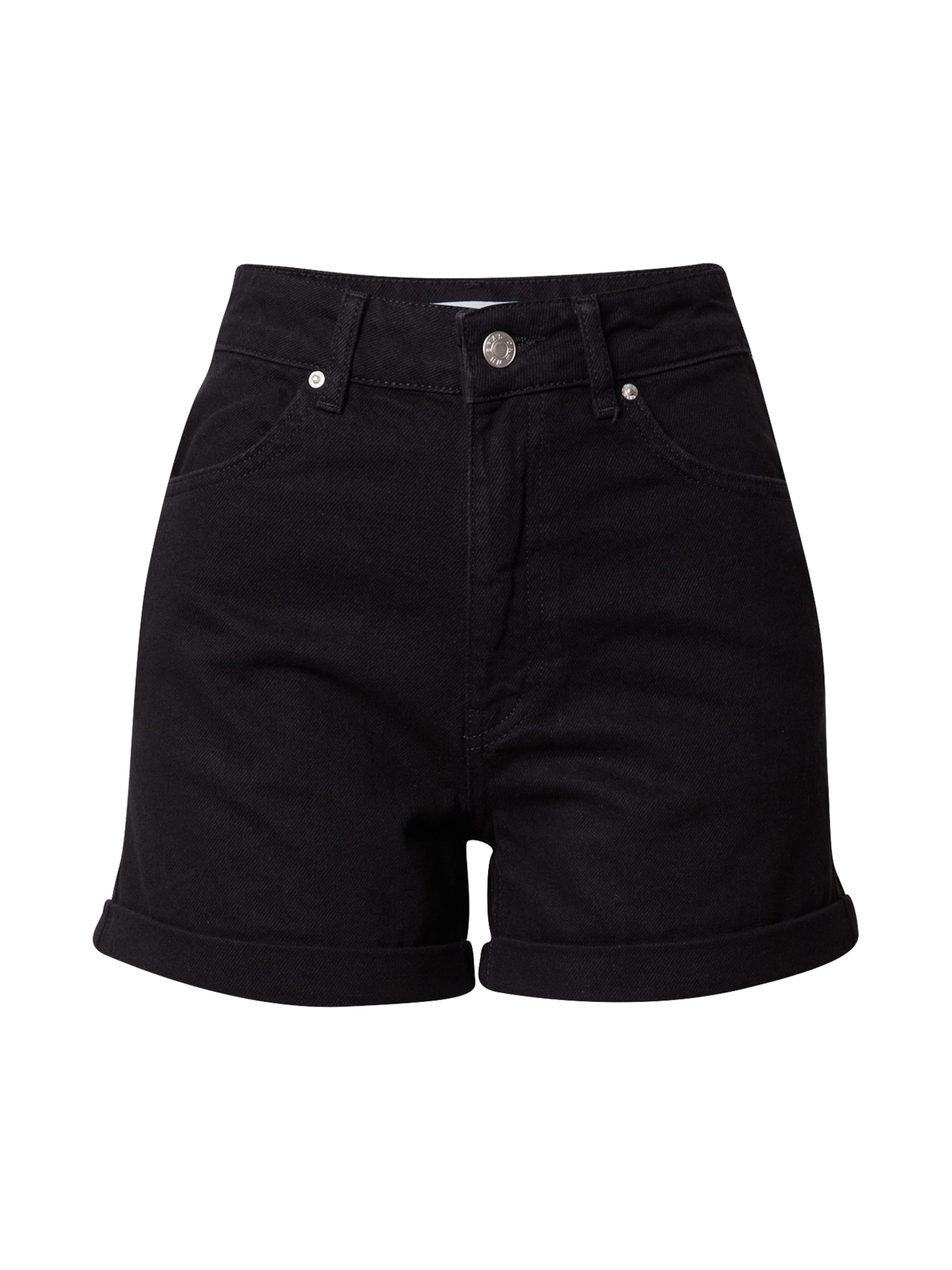 Warehouse Regular Дънки в черно: отпред