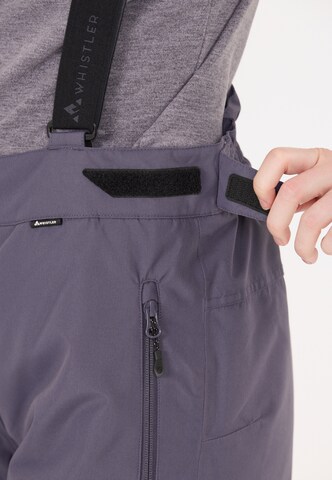 Whistler Regular Workout Pants 'Drizzle' in Grey
