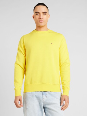 Sweat-shirt TOMMY HILFIGER en jaune : devant