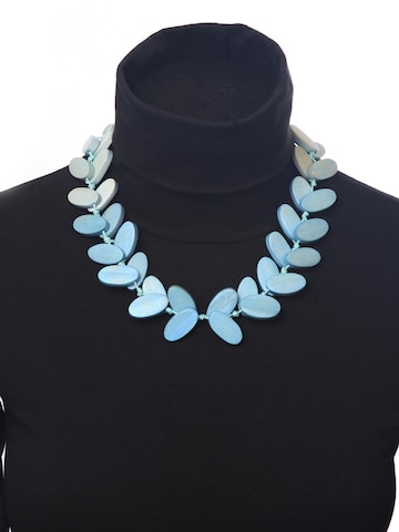 COLLEZIONE ALESSANDRO Necklace 'Anke' in Blue