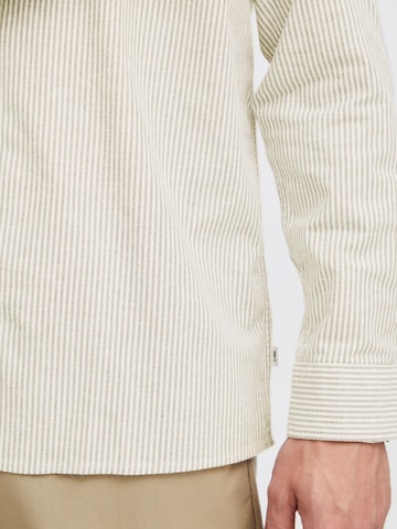 !Solid Slim Fit Hemd 'SDVal' in Beige