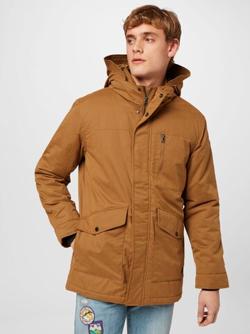 Only & Sons Parka przejściowa 'ELLIOT' w kolorze brązowy: przód