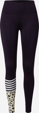 Hey Honey Workout Pants 'DREAMLAND' in Black: front