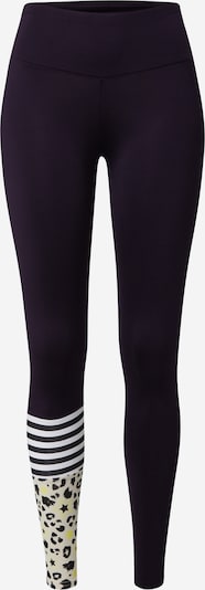 Pantaloni sport 'DREAMLAND' Hey Honey pe galben neon / negru / alb, Vizualizare produs