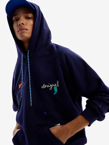 Desigual - Sweatshirt em azul