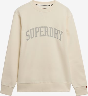 Superdry Sweatshirt 'Athletic Essentials' in Weiß: Vorderseite