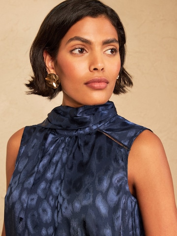 love & roses - Blusa en azul