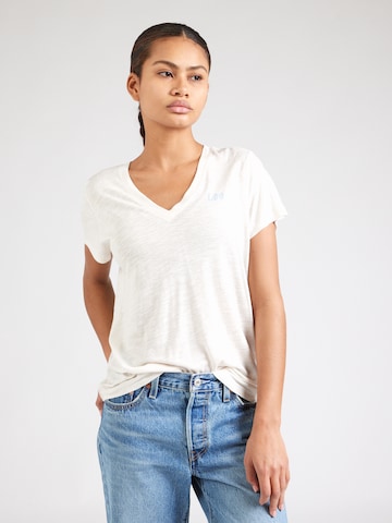 Lee T-Shirt in Beige: Vorderseite
