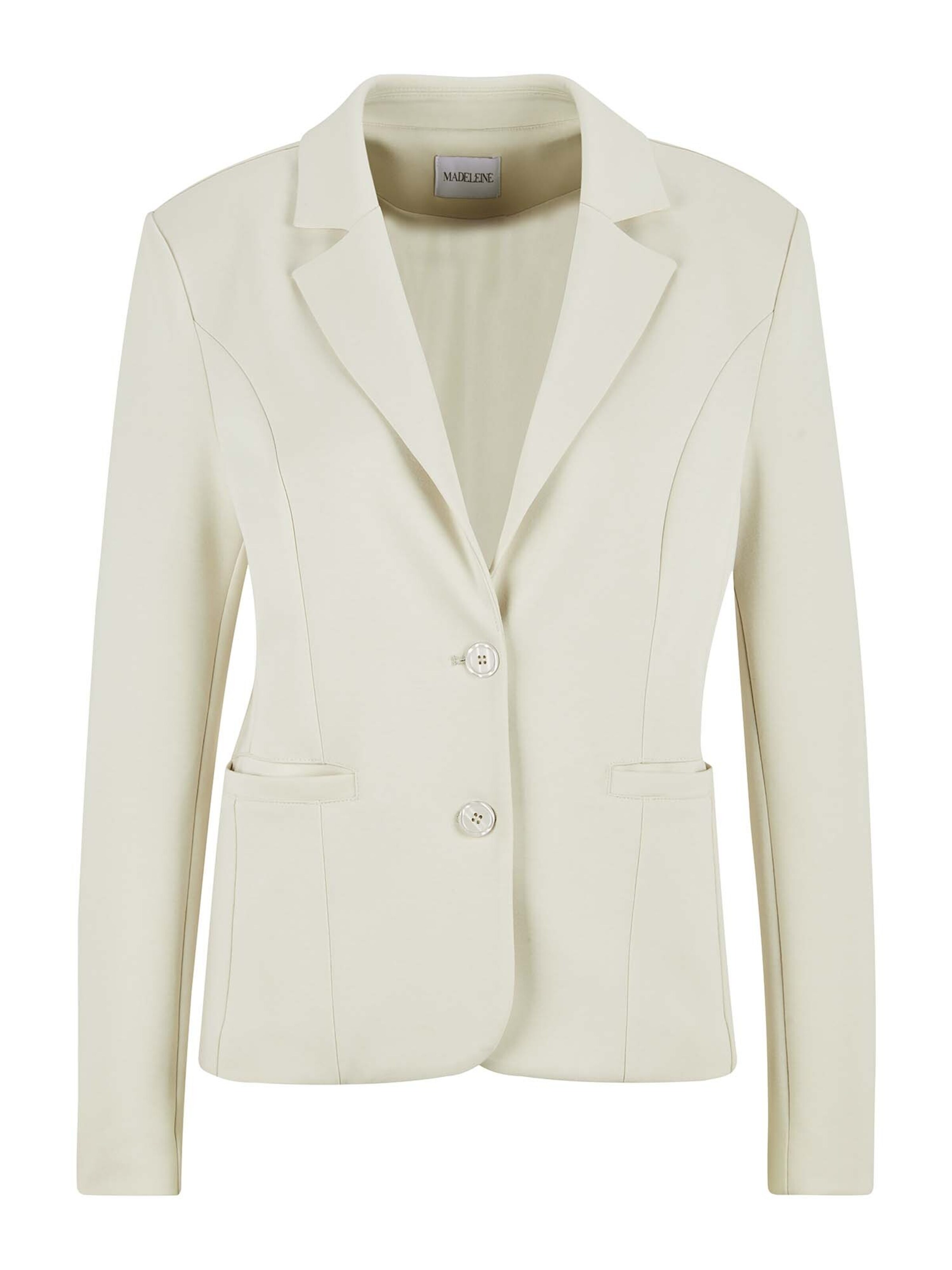 MADELEINE Blazer in Weiß: Vorderseite