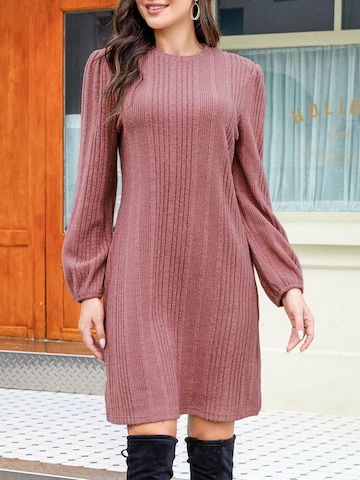 Yesfashion Gebreide jurk in Roze